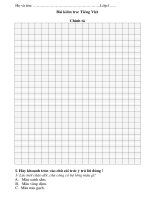 on tap tieng iet lop 1