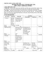 ĐỀ THI HK II TOÁN 7 NĂM 2010-2011