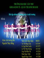 HIỆP ĐỊNH THƯƠNG MẠI DỊCH VỤ GATS VÀ BIỂU CAM KẾT DỊCH VỤ