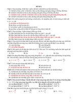 ĐỀ THI HỌC KỲ II NC CÓ ĐÁP ÁN