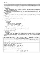 Tiết 53. Công thức nghiệm của phương trình bậc hai (Dự thi GVG Huyện 10-11)