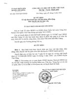 Quy chế tiếp nhận điều động luân chuyển cán bộ