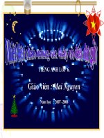 Bài giảng điện tử tham khảo thao giảng, thi GV anh 6 Unit 13 Activities and the seasons (15)