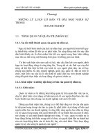 luận văn quản trị kinh doanh Quỹ sử dụng cho sự nghiệp công trình công cộng như câu lạc bộ, nhà ăn