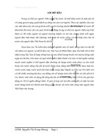 Quản trị chất lượng thực trạng nước đóng chai