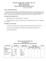 ĐỀ KIỂM TRA HỌC KÌ II NGỮ VĂN 6 - MA TRẬN THEO CHUẨN