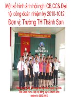 Một số hình ảnh hội nghi CB