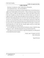 Nâng cao hiệu quả sử dụng vốn kinh doanh ở Công ty cổ phần xây dựng thương mại và dịch vụ Bảo Bình