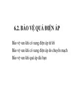 Bảo vệ quá áp thiết bị điện