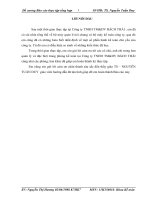 báo cáo thực tập tổng hợp khoa kế toán kiểm toán tại Công ty TNHH TM&DV BÁCH THÁI