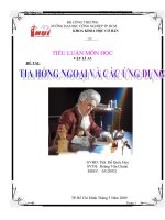 Tia hồng ngoại và ứng dụng