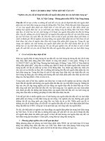 Báo cáo khoa học tổng kết đề tài I173: Nghiên cứu yêu cầu kỹ thuật khi đấu nối nguồn điện phân tán vào lưới điện trung áp