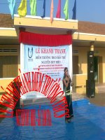 KHÁNH THÀNH TRƯỜNG CỦA TÌNH HỮU NGHỊ