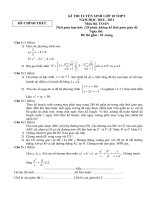 On thi vao 10 va KTHKII(Rat hay)