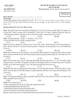 đề thi thử hoá lần 3 năm 2013 của GSTT