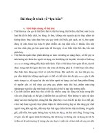 Bài thuyết trình về lợn bẩn