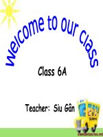 Bài giảng điện tử tham khảo thao giảng, thi GV anh 6 Unit 13 Activities and the seasons (1)