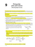 Giáo trình phương pháp số trong xây dựng (phương pháp phân phối mô men)