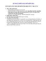 ĐÈ KTHK2 MA TRẬN-ĐÁP ÁN THEO CHUẨN ĐĂK LĂK