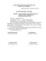 MẪU ĐƠN XIN NGHỈ HỌC TẠM THỜI