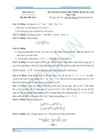 đề thi thử môn toán số 3