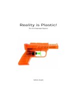 Reality is plastic  Dạy thôi miên toàn tập theo phong cách ảo thuật đường phố