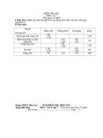 de thi HK2  Vat li 7