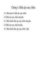 Điều áp xoay chiều 1 pha