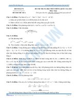 đề thi thử môn toán số 4