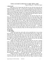 Tham luận môn Tiếng Anh 6