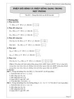 chuyên đề PHÉP DỜI HÌNH