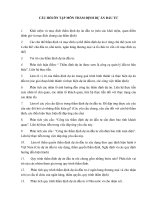 30 câu hỏi ôn tập môn thẩm định dự án đầu tư có hướng dẫn trả lời