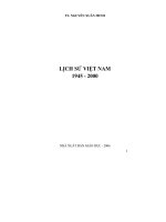 Lịch sử Việt Nam từ 1945 đến năm 2000