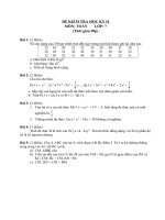 Đề kiểm tra hk 2 lóp 7