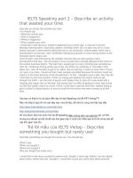 Speaking samples IELTS