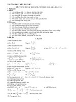 Đề cương học kỳ 2 - khối 10 năm học 2010-2011