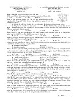 đề thi thử môn hoá trường chuyên lương văn tuỵ