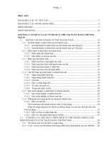 Một số giải pháp nhằm phát triển sản phẩm dịch vụ thẻ tại chi nhánh ngân hàng nông nghiệp và phát triển nông thôn tỉnh quảng nam giai đoạn 2012 2017