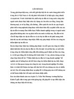 Tiê luận môn thẩm định dự án đầu tư: Thẩm định dự án đầu tư trong doanh nghiệp