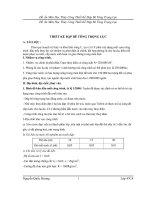 Đồ án môn học thủy công thiết kế đập bê tông trọng lực thiết kế đập bê tông trọng lực