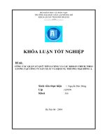 Công tác quản lý quỹ tiền lương và các khoản trích theo lương Tại công ty sản xuất và dịch vụ thương mại đông á