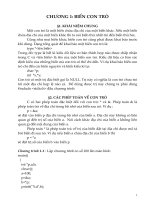 Bài giảng tin học đại cương C++ (chương 1)