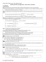 ĐỀ CƯƠNG ÔN THI TN THCS MÔN TOÁN 9 HAY