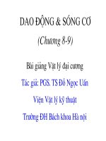 Dao động và sóng cơ