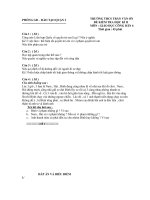 đề kiểm tra HKII GDCD 6