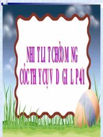 Su trao doi chat cua thuc vat tuan 31hay lam