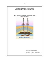 Thuyet minh mon hóa