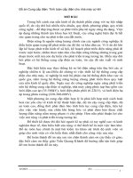 Đồ án cung cấp điện tính toán cấp điện cho nhà máy cơ khí