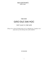 Giáo dục đại học việt nam và thế giới