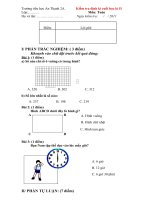de thi cuoi nam  lop 2 2011toan